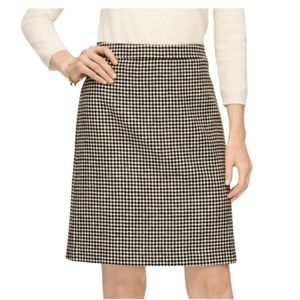 Talbots plaid pencil skirt
